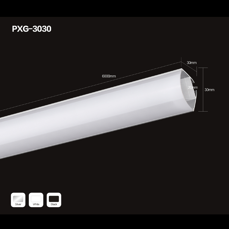 Triantán te a dhíolann LED próifíl alúmanaim ar phróifíl alúmanaim